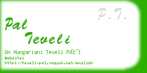 pal teveli business card